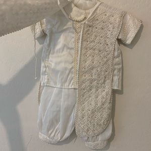 Boy baptism outfit